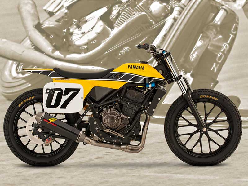 The Yamaha DT-07 Dirt Track Concept Gives Me Dirty Feelings