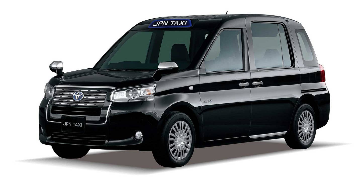 Your Toyota Taxi Is Here, and It’s Proper Weird
