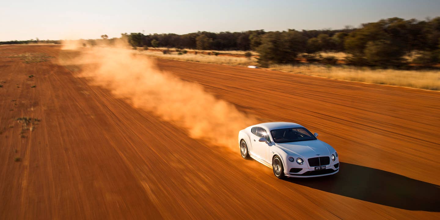 Watch This Bentley Do 206 mph on an Australian Highway—Legally