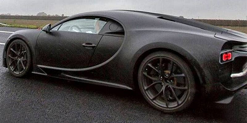 New Bugatti Chiron Hypercar Confirmed, Spotted in Italy