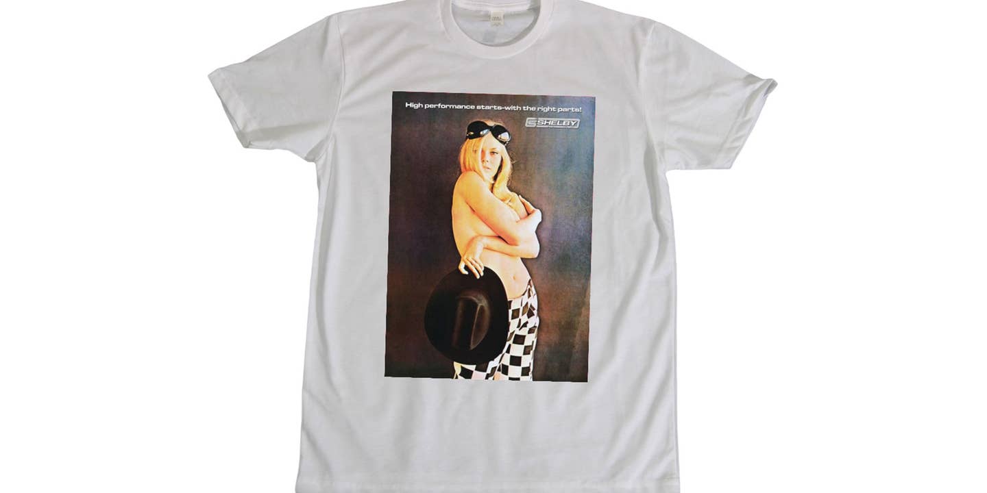 You Need This Classic <em>Playboy Magazine</em> Shelby Girl T-shirt