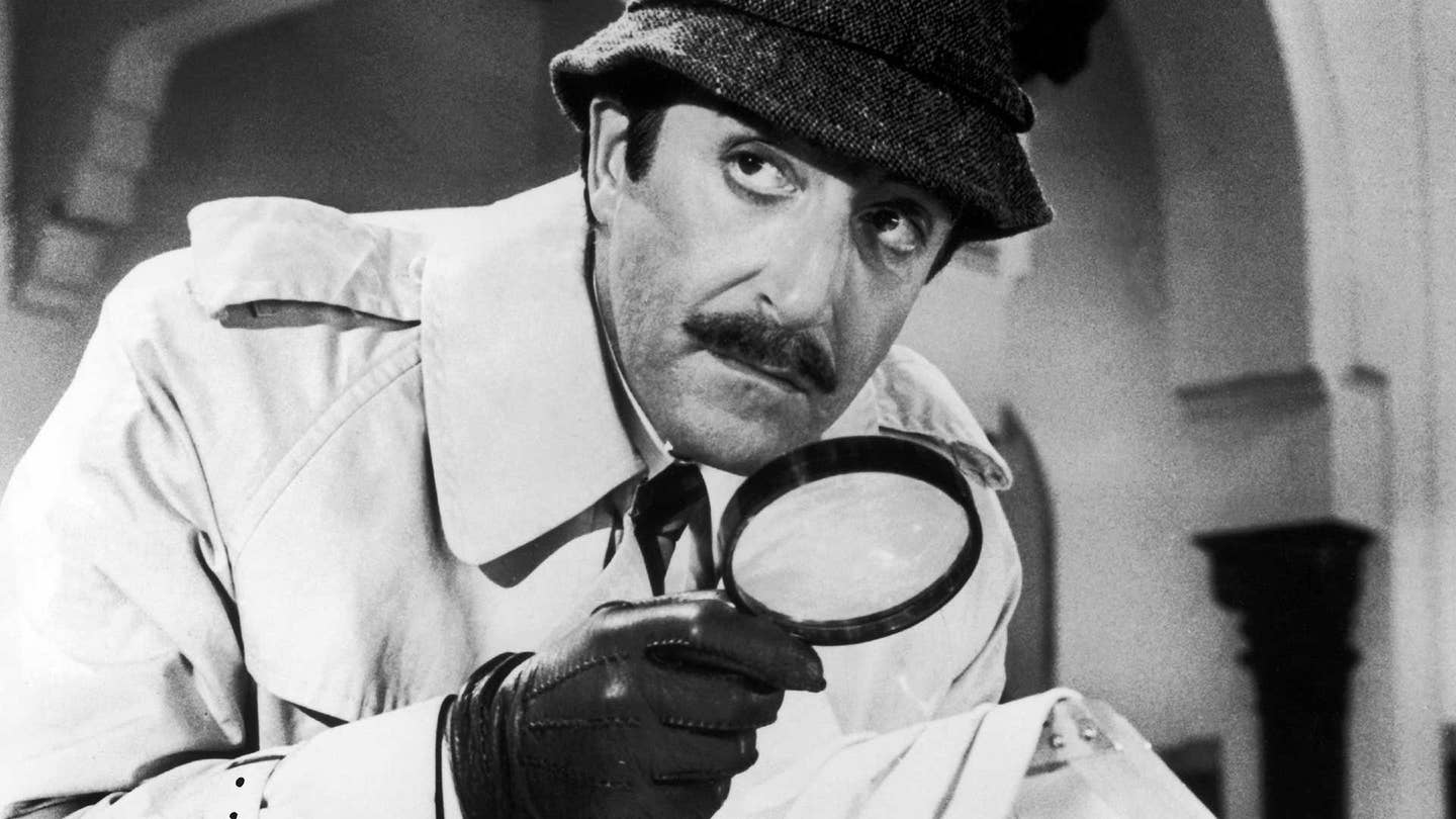 Inspector Clouseau Just Wanted To Do Burnouts