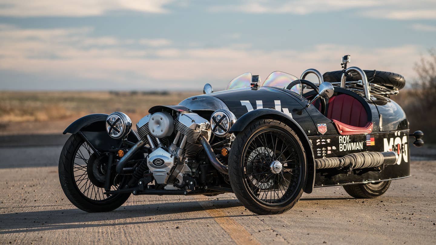 The Drive is Sending Two Idiots in a Morgan to Set a World Record
