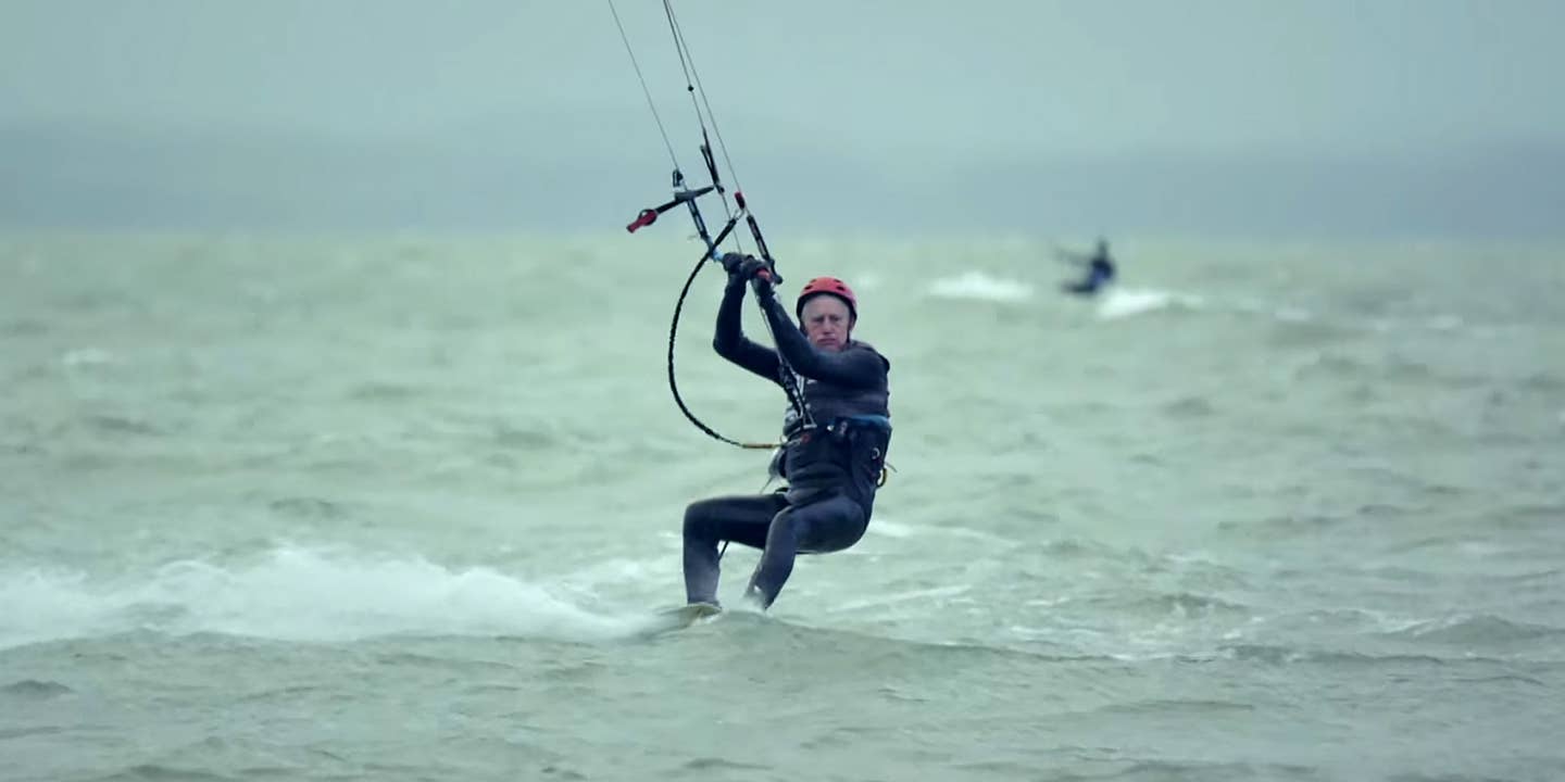 This 77-Year-Old Is a Kitesurfing Badass