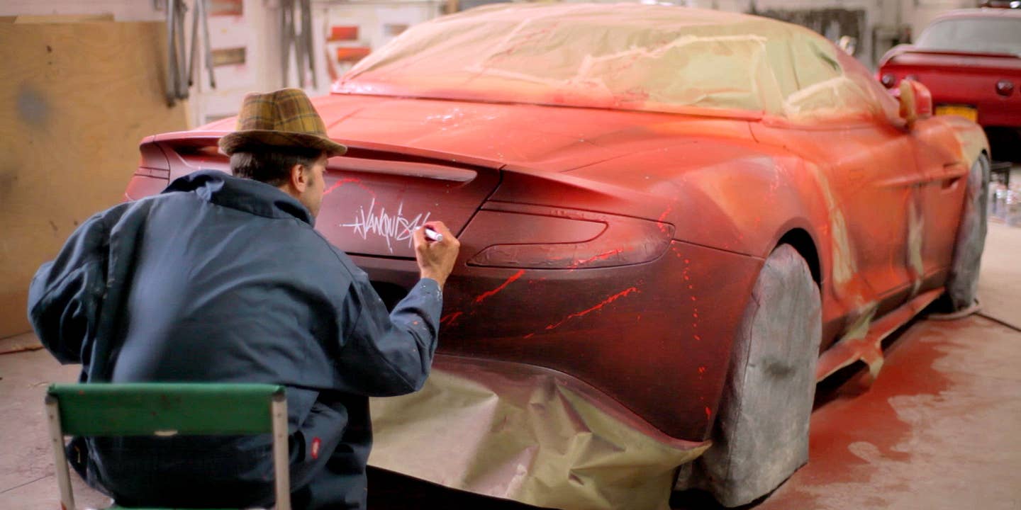 Aston Martin Gets Inked—and Looks Tight, Bro