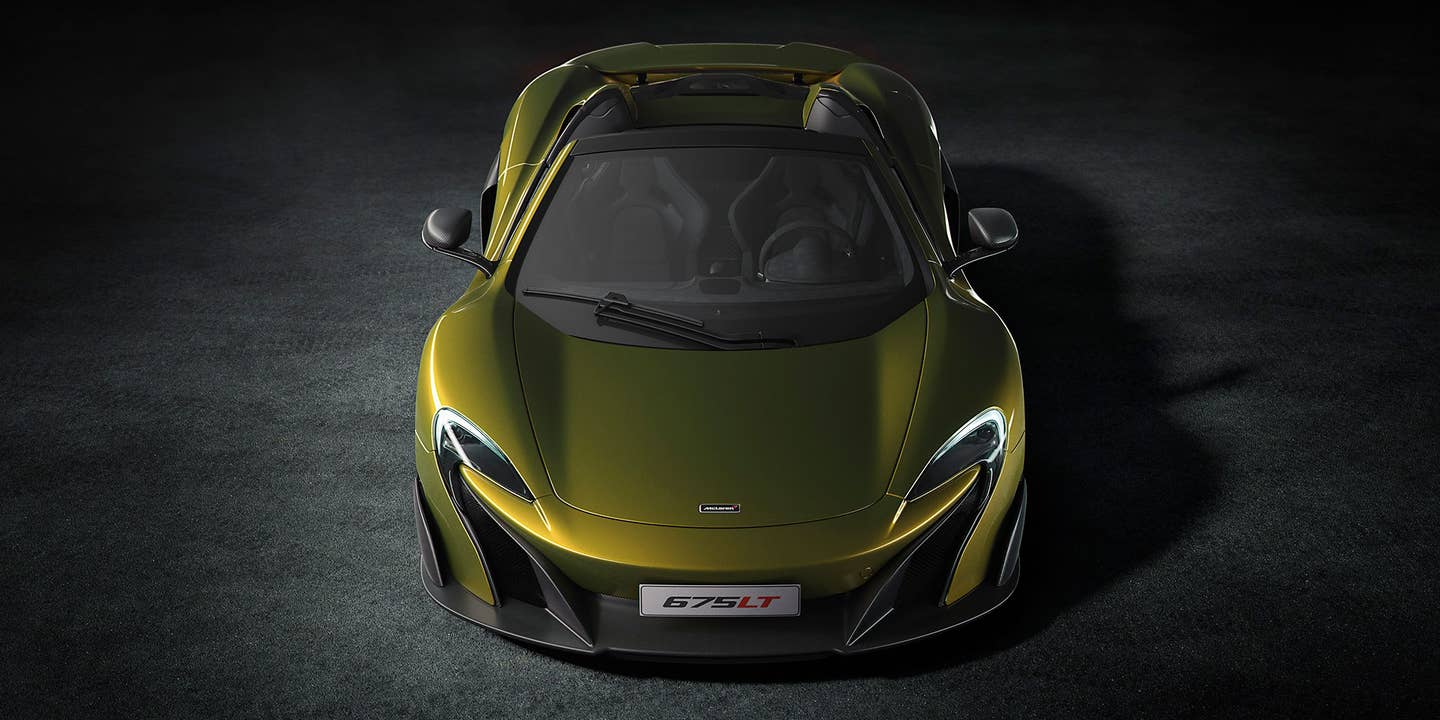New McLaren 675 LT Spider, a Topless Longtail in Short Supply