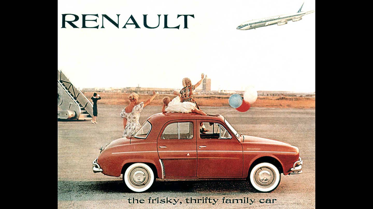 Something’s Horribly Awry in This Classic Renault Ad
