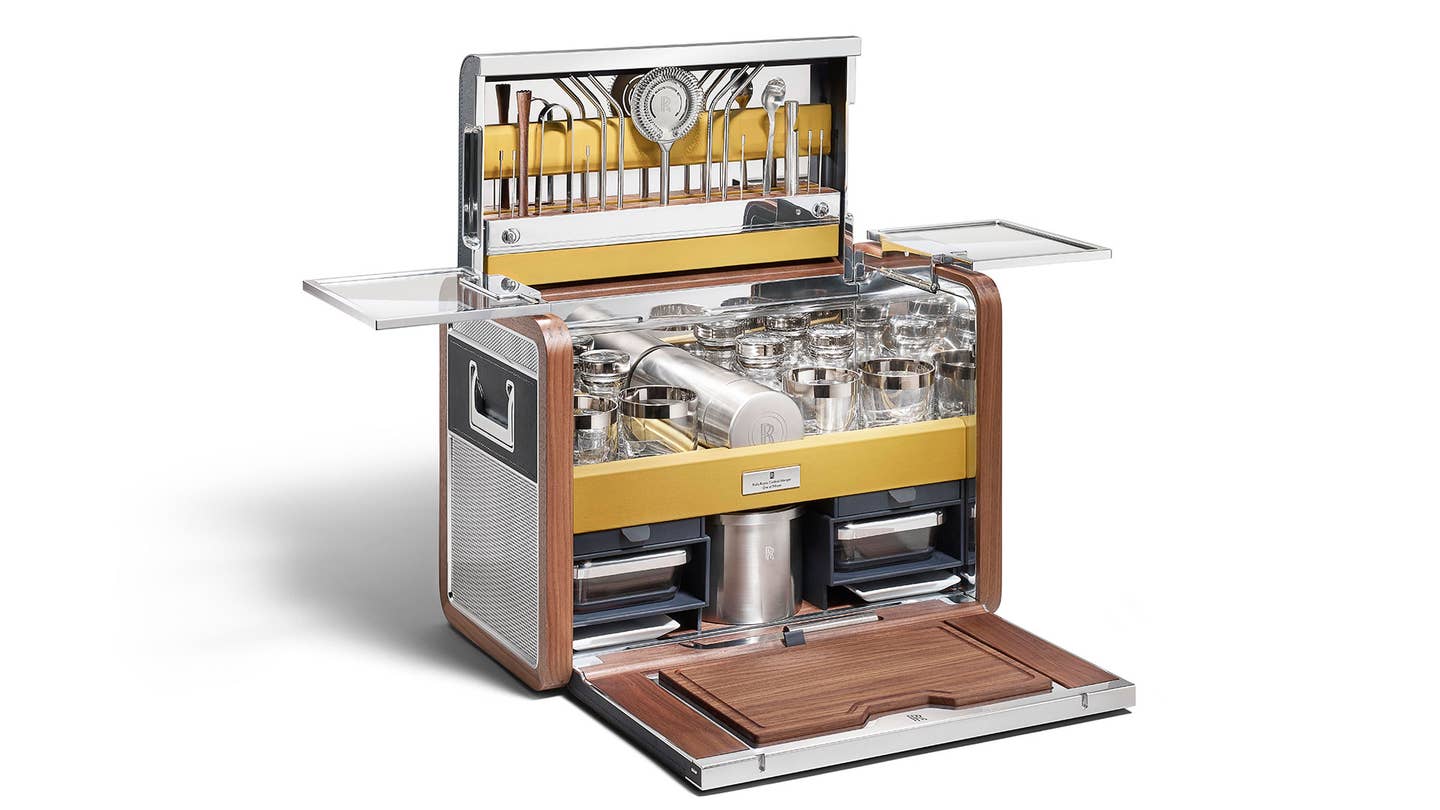 This Rolls-Royce Cocktail Hamper Shames Everything You Own