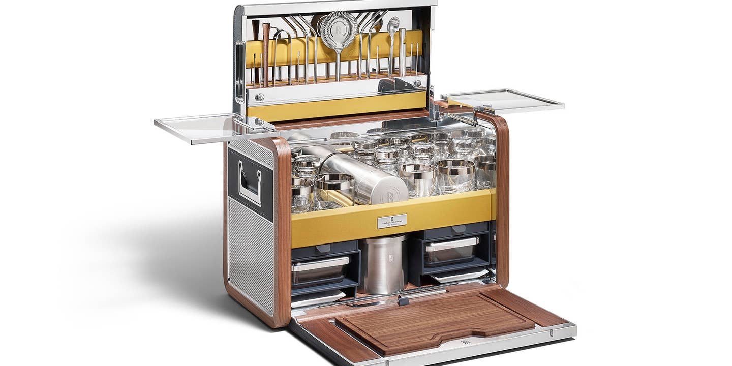 This Rolls-Royce Cocktail Hamper Shames Everything You Own