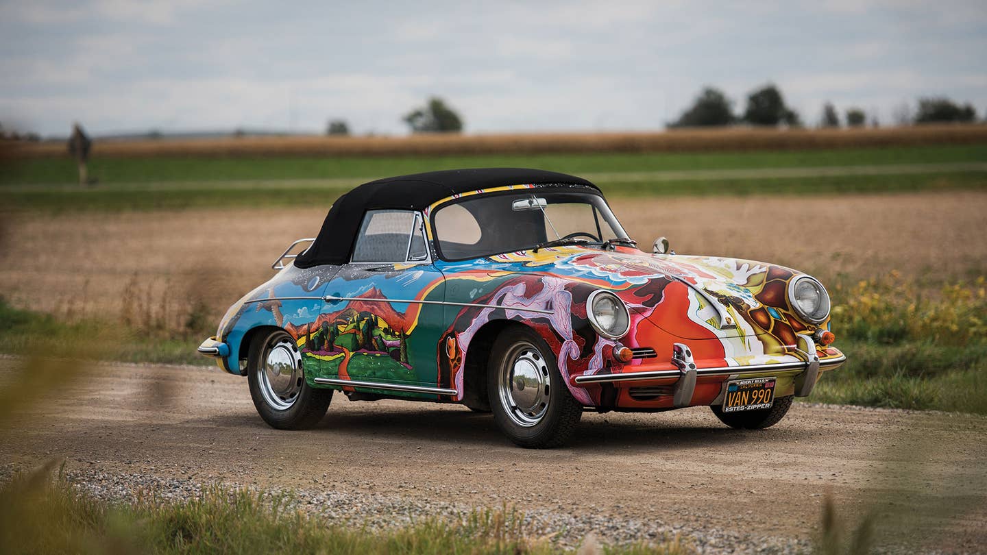 Janis Joplin’s Psychedelic Porsche Sells for $1.76 Million