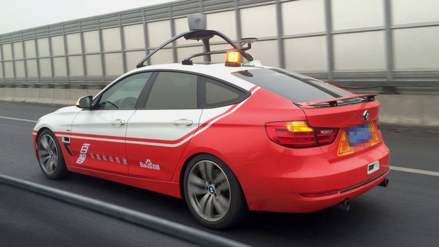 China’s Answer to Google’s Self-driving Car? A BMW