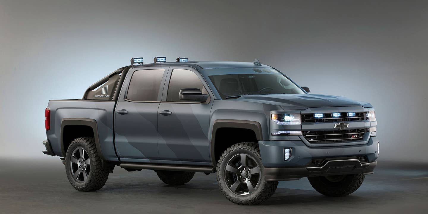 SEMA Trucks Gone Wild: Chevrolet Silverado ‘Special Ops’ Getting Built