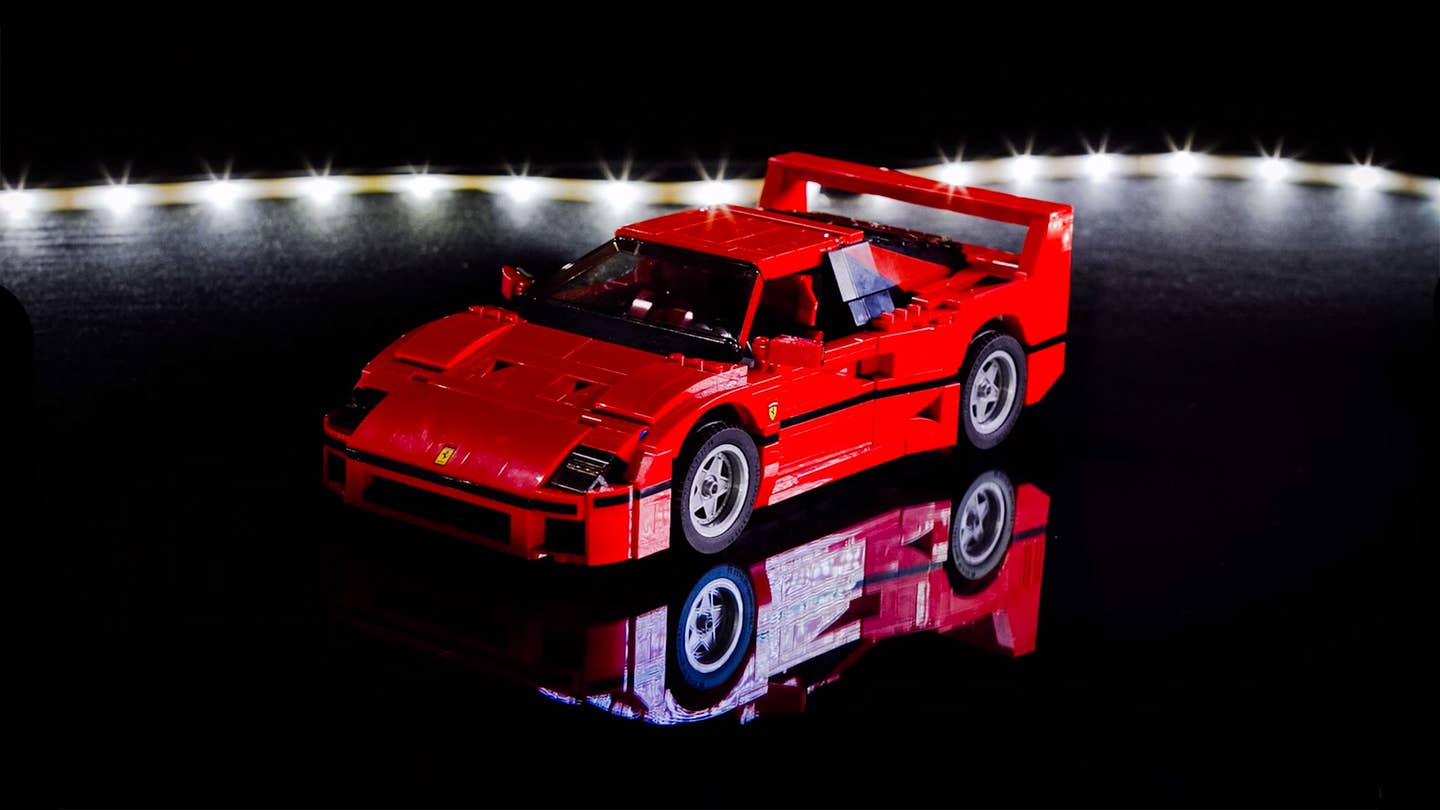 This Lego Ferrari F40 Video Will Bring Back Your Childhood in 60 Seconds