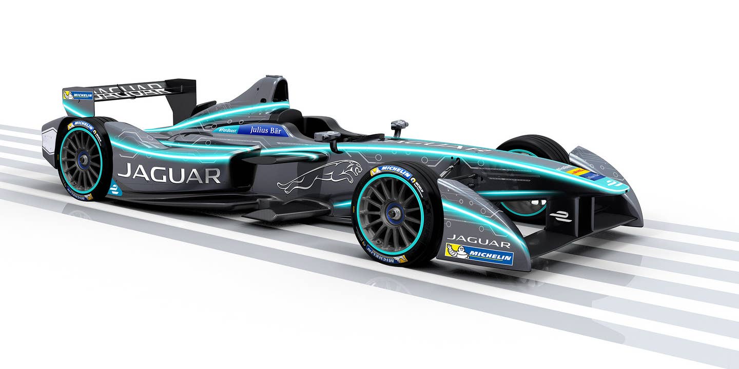 Jaguar Announces New Electric Car, Formula E Race Team