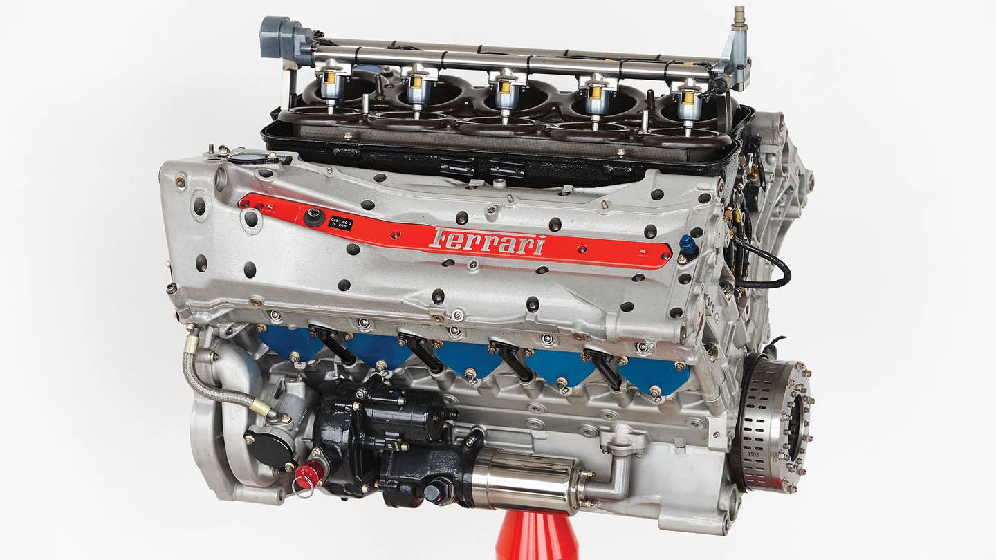 5 Things We’d Do With This Ferrari F1 Engine at Sotheby’s