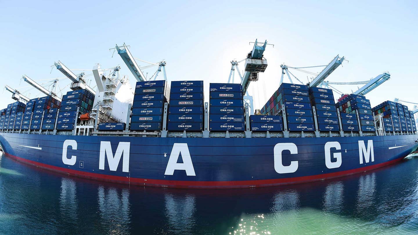 How Mega Is the Megaship Docked at Port of L.A.?