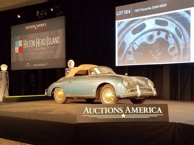 This 356 Speedster “Barn Find” Just Sold For $605,000