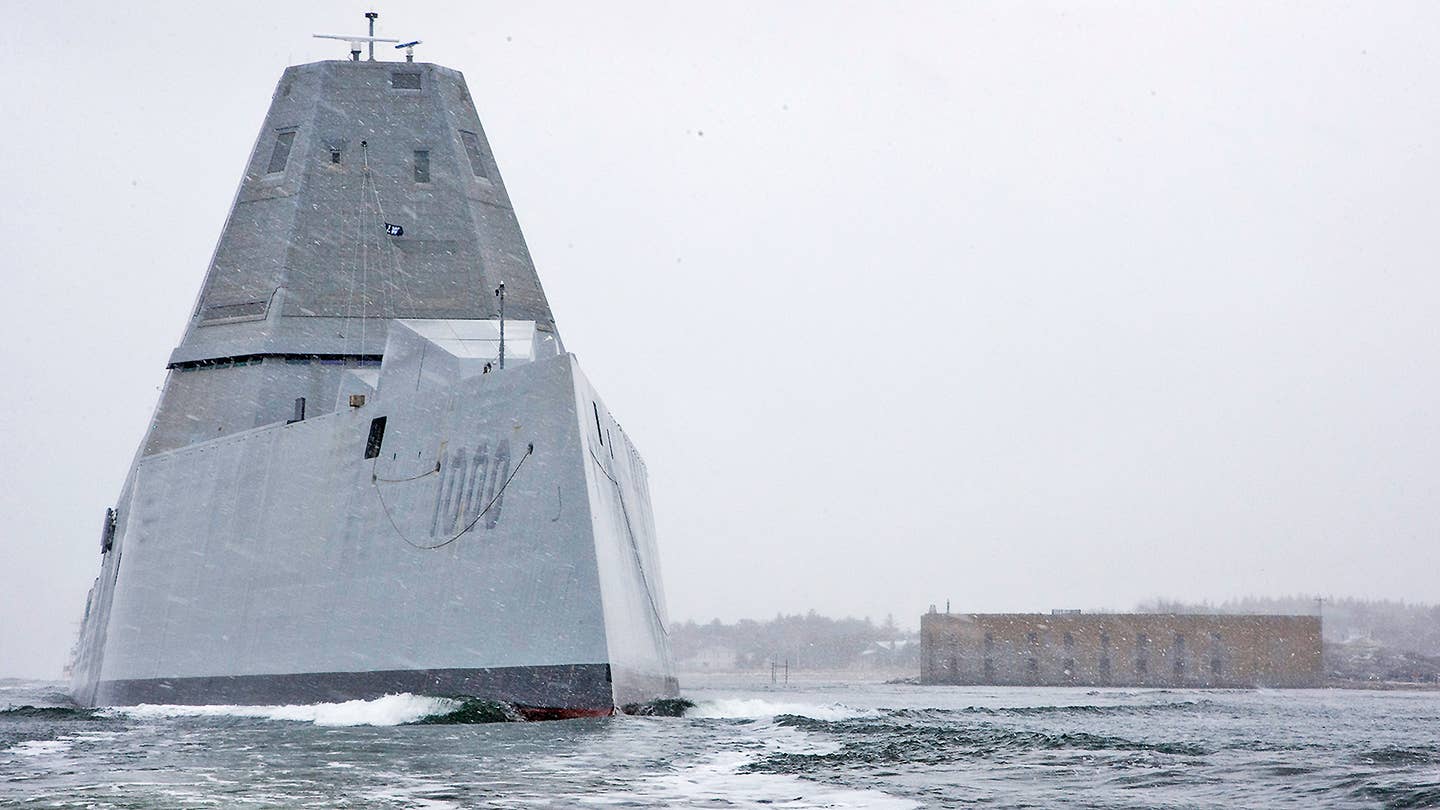 The Navy&#8217;s New Stealth Destroyer Has Watered Down Capabilities, Questionable Future