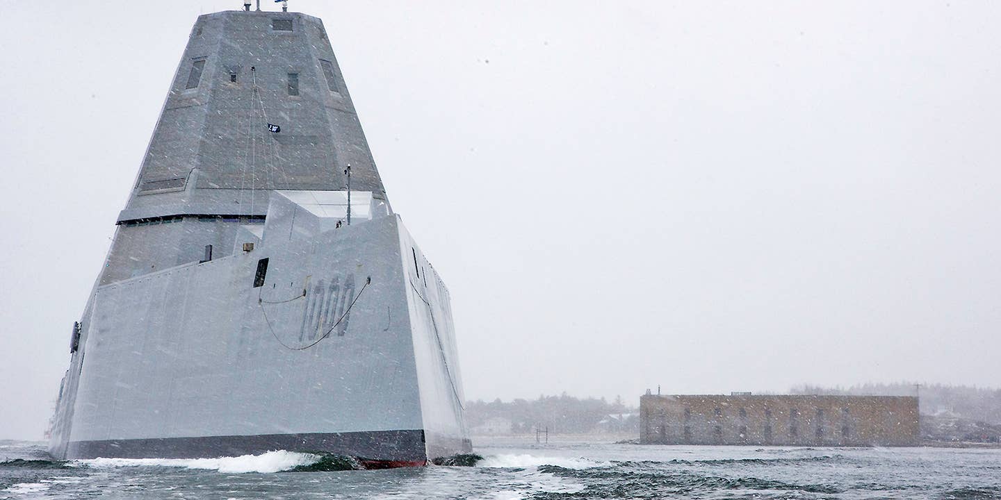 The Navy’s New Stealth Destroyer Has Watered Down Capabilities, Questionable Future