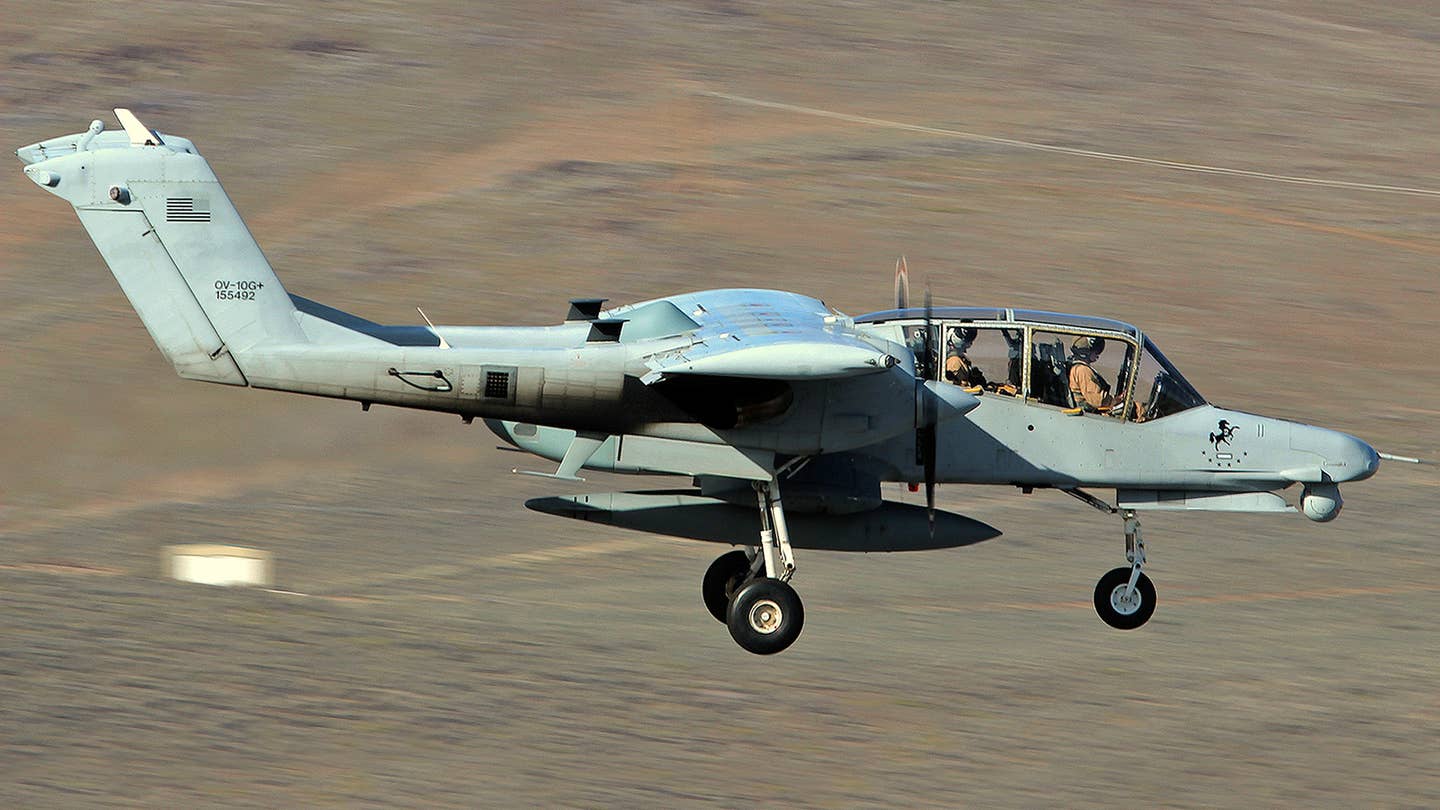 Those Old OV-10 Broncos Sent To Fight ISIS Were Laser Rocket-Slinging Manhunters