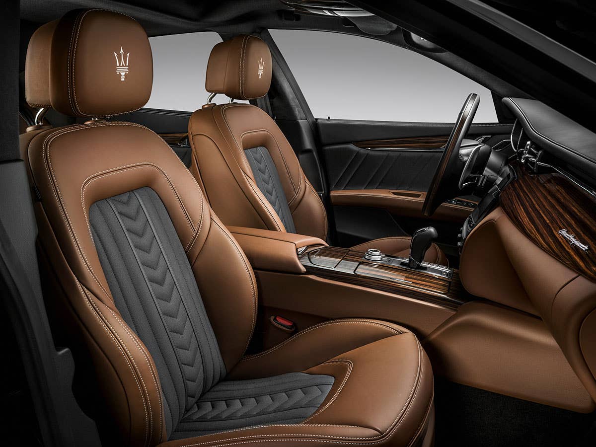 New Quattroporte S Q4 GranLusso Zegna Edition interior