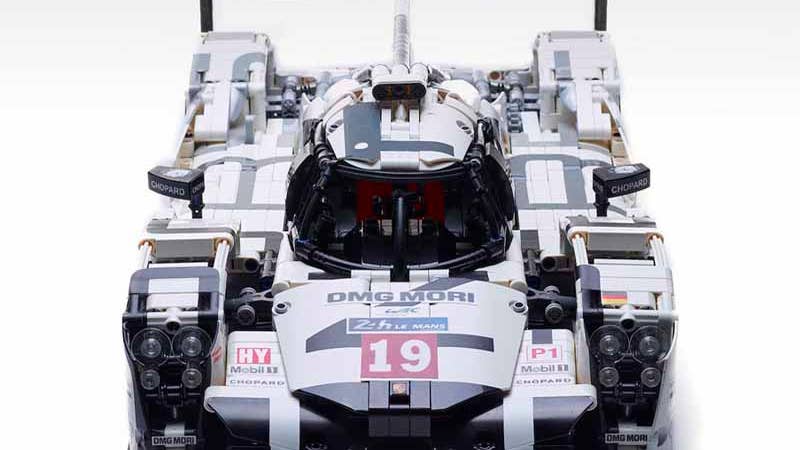 Check Out This Porsche 919 Hybrid LMP1 Built Entirely Of Lego