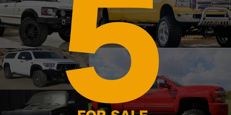 Five For Sale Friday
