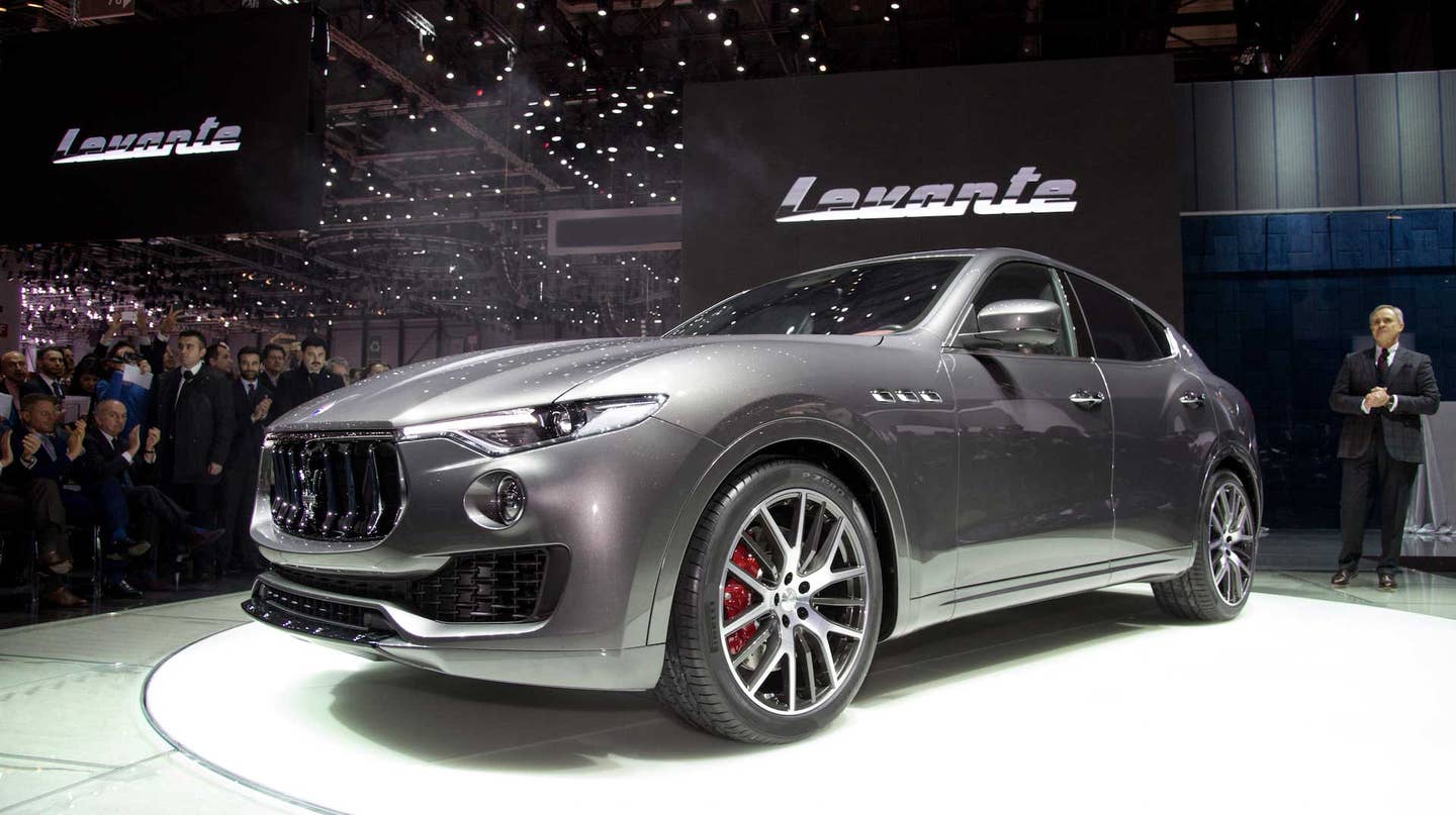 The Maserati Levante’s Chief Designer Sells Us a Maserati Levante