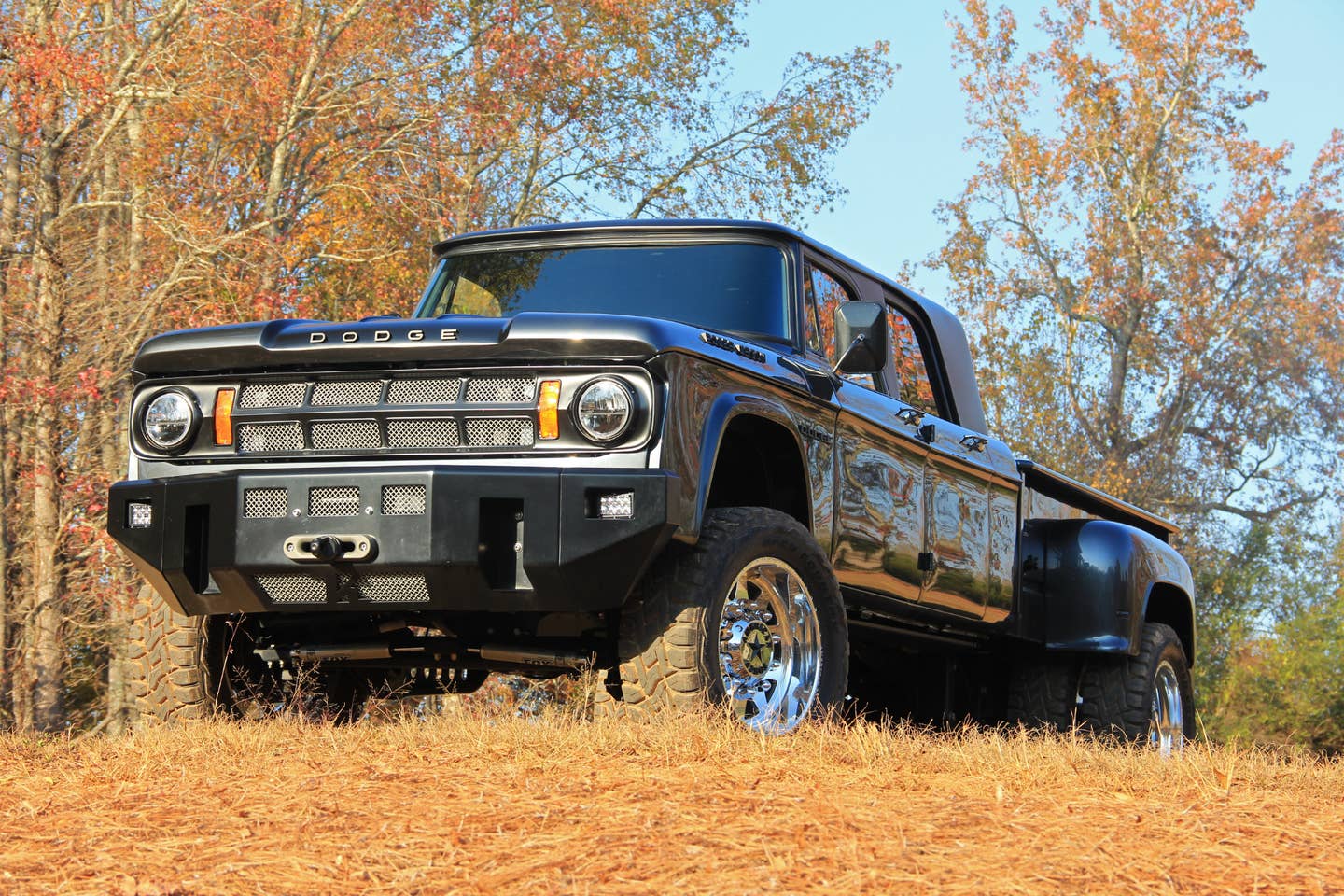 This 1969 Dodge D200 Power Wagon Mega Cab is One-of-a-Kind