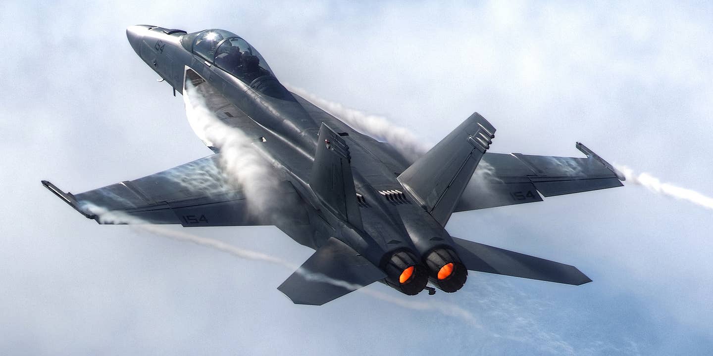 Two F/A-18F Super Hornets Collided Off The Coast Of North Carolina