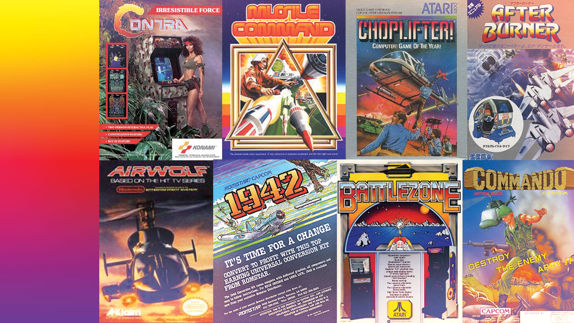 The 10 Best Military Arcade Games of the 80s The Drive