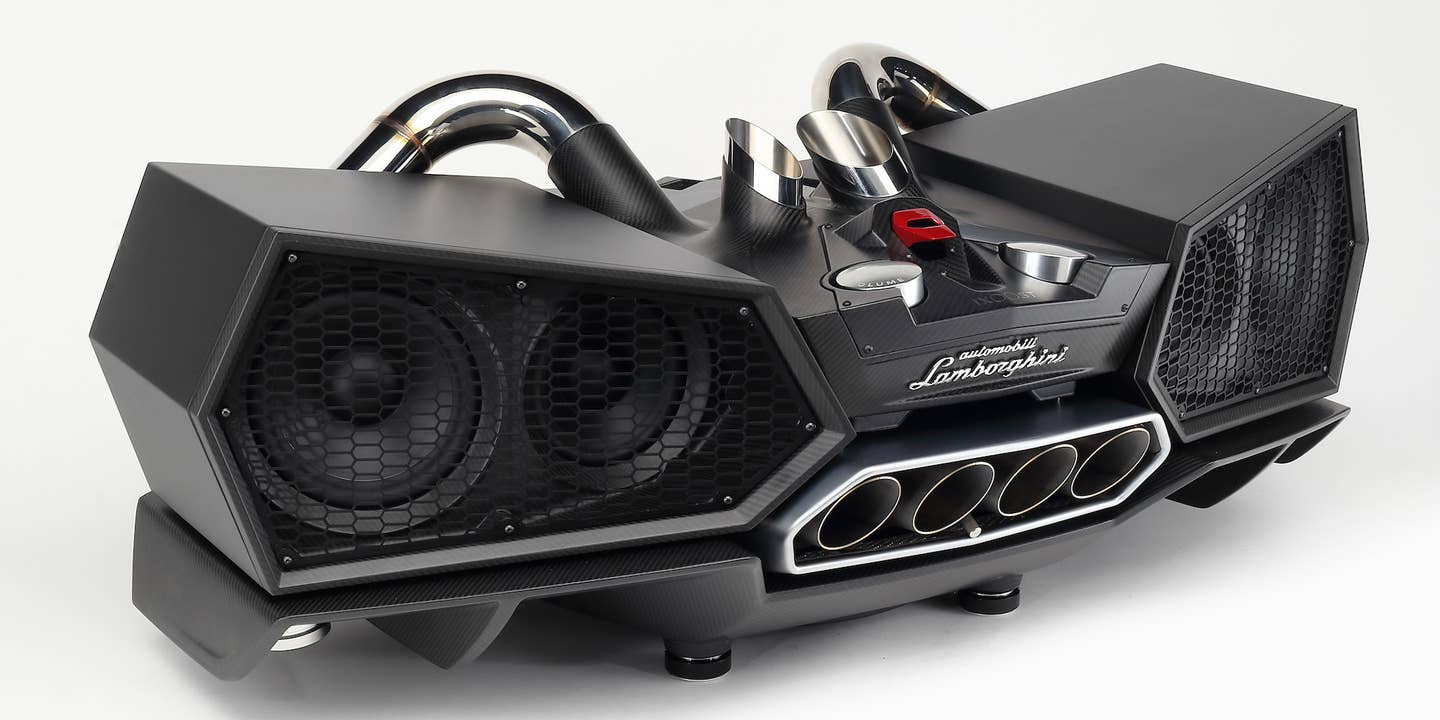 This Lamborghini Exhaust Speaker Costs More Than a New Miata