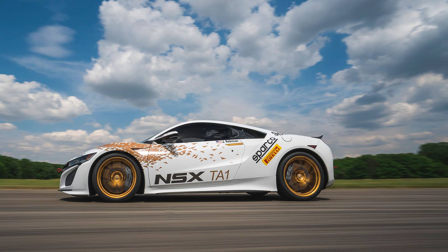Acura to Race New NSX, One-Off Electric Sports Car at Pikes Peak