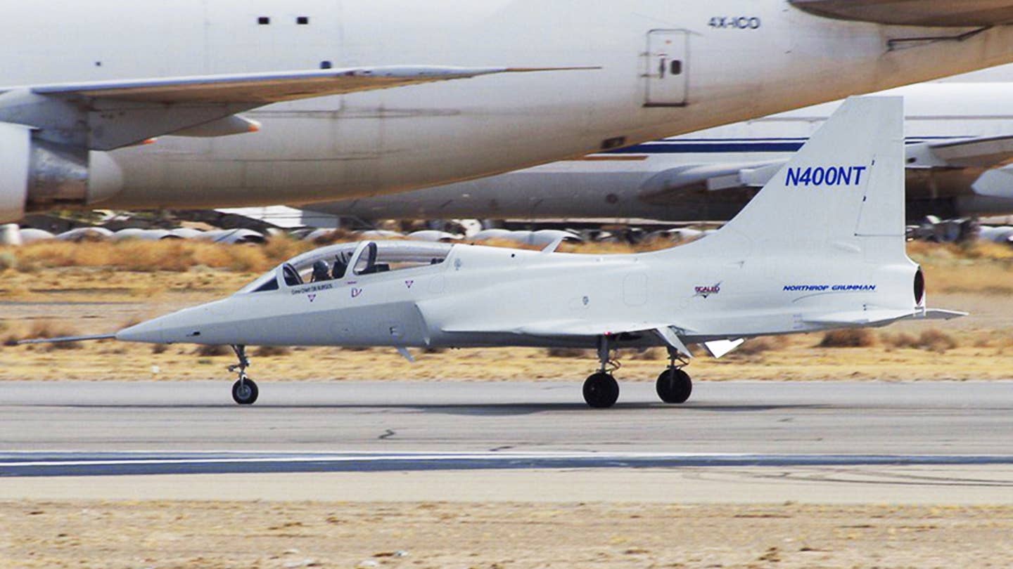 Northrop Grumman’s T-X Jet Trainer Contender Emerges at Mojave Air and Space Port