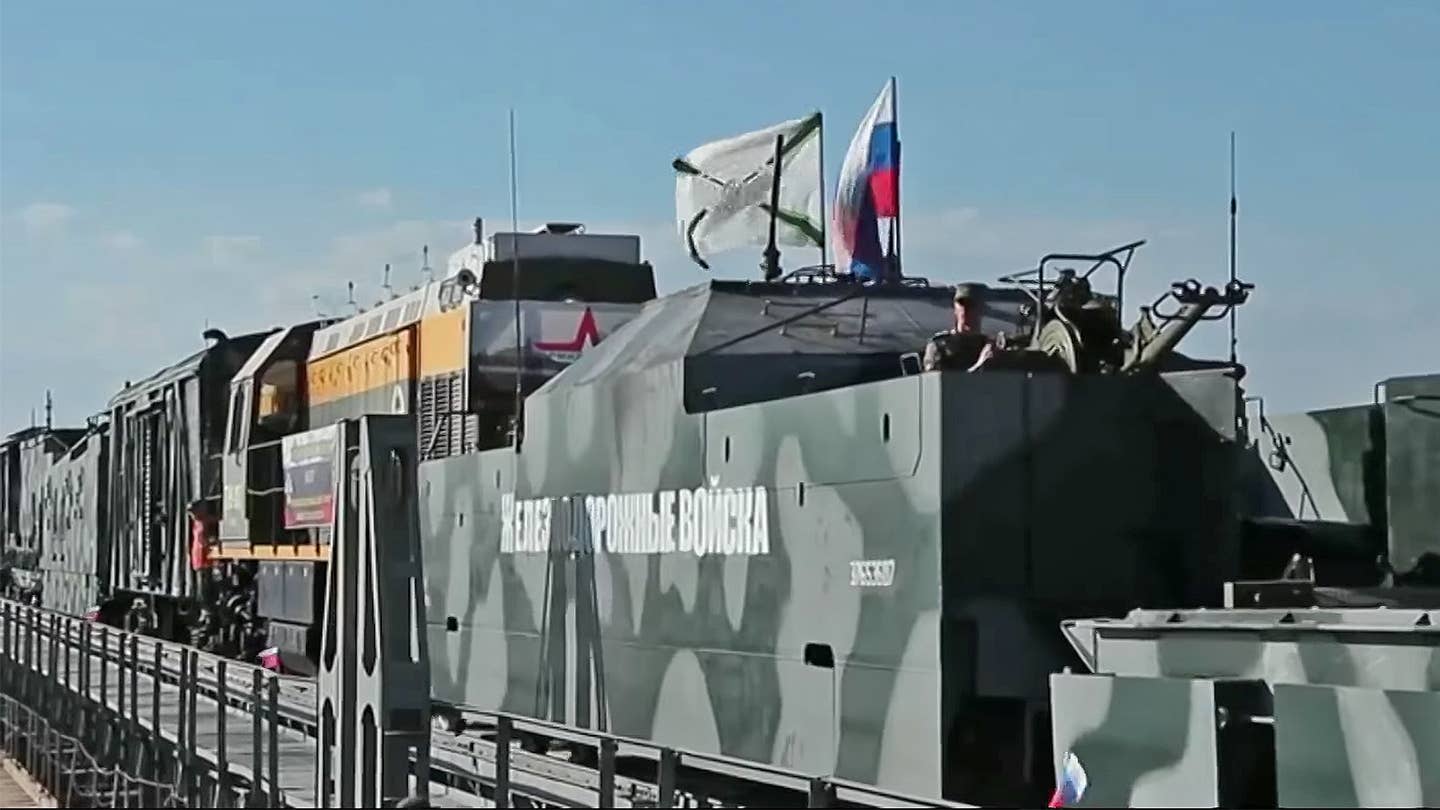Russia Has Revived its Armored Trains | The Drive