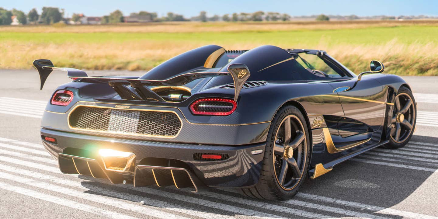 The Koenigsegg Agera RS Naraya Is Gold Leaf-Trimmed Supercar Excellence