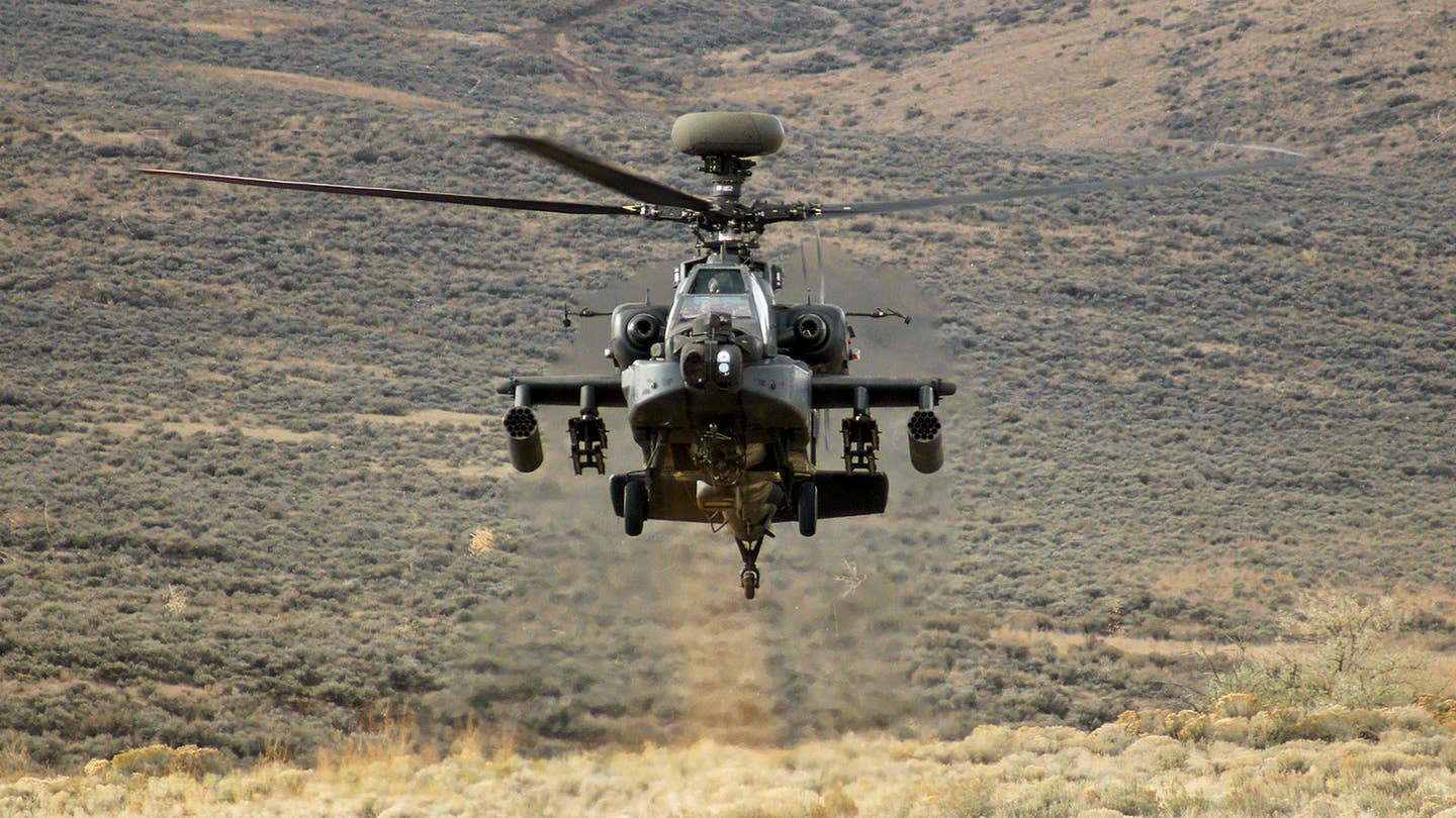 Soldier Fires On Apache With Live Ammo During War Games At Fort Irwin
