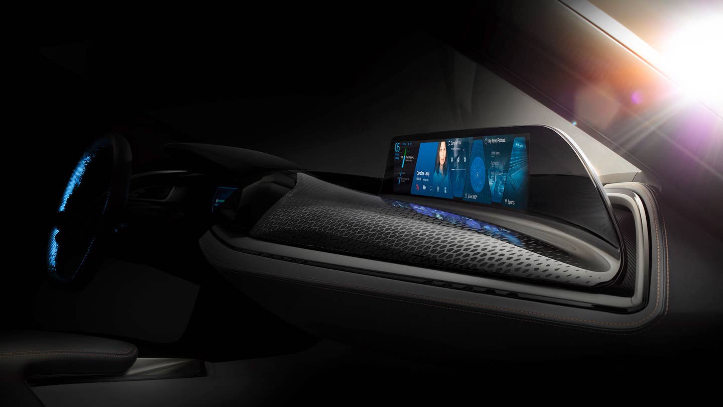 BMW to Debut Touchless Gesture-Control Dash at CES