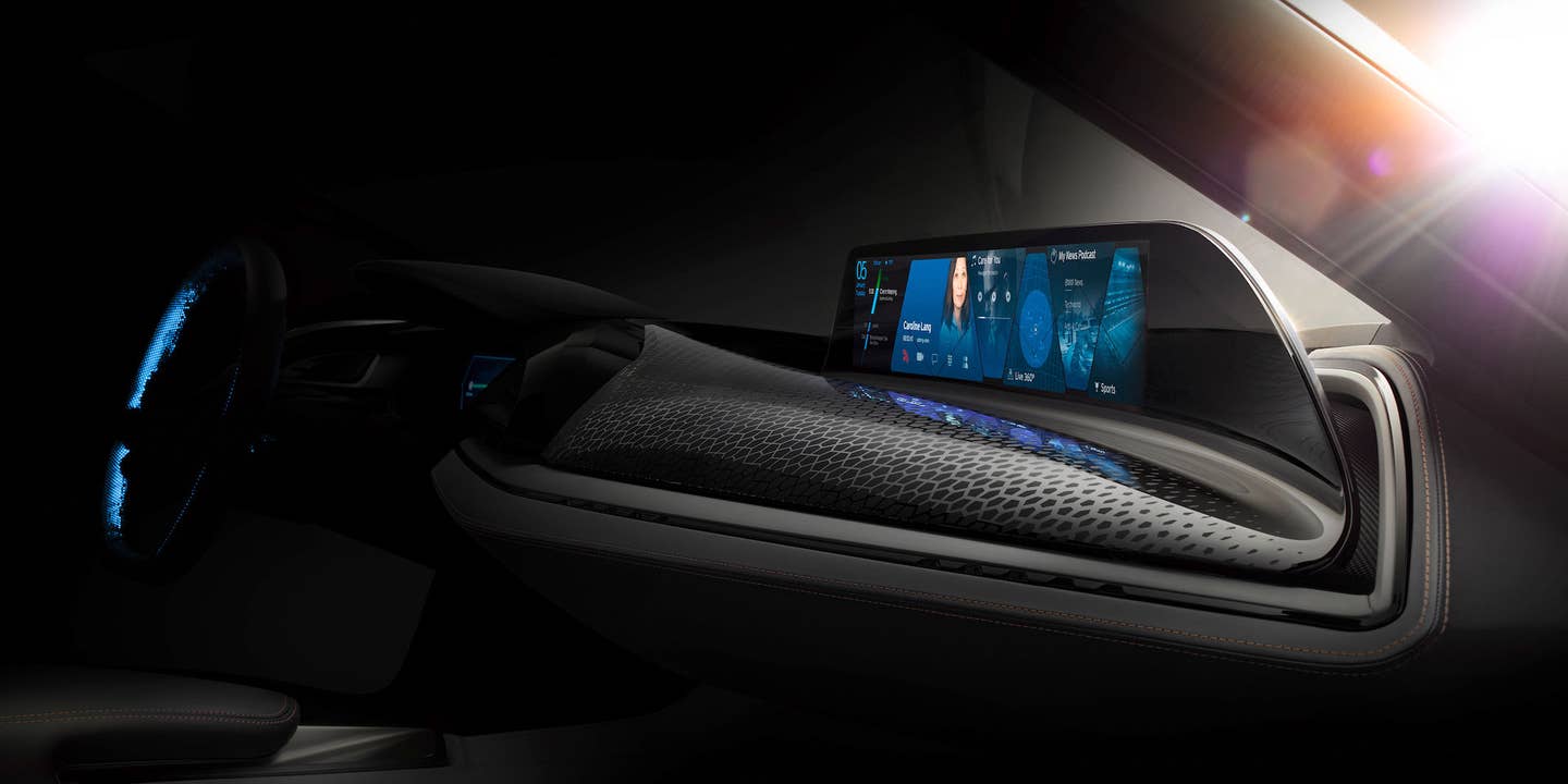 BMW to Debut Touchless Gesture-Control Dash at CES