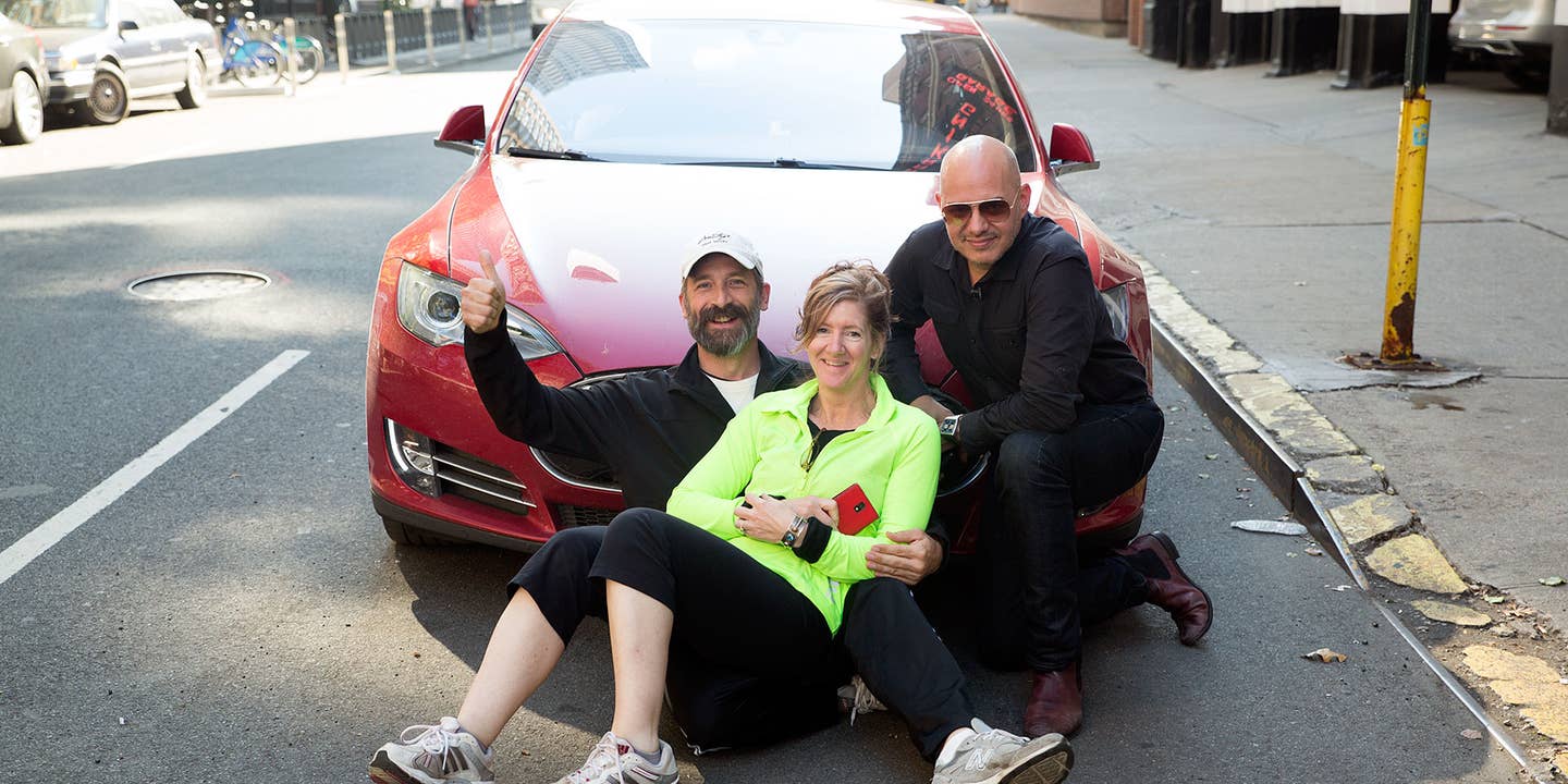 This Team Just Broke the EV Cross-Country Record in the Tesla Model S