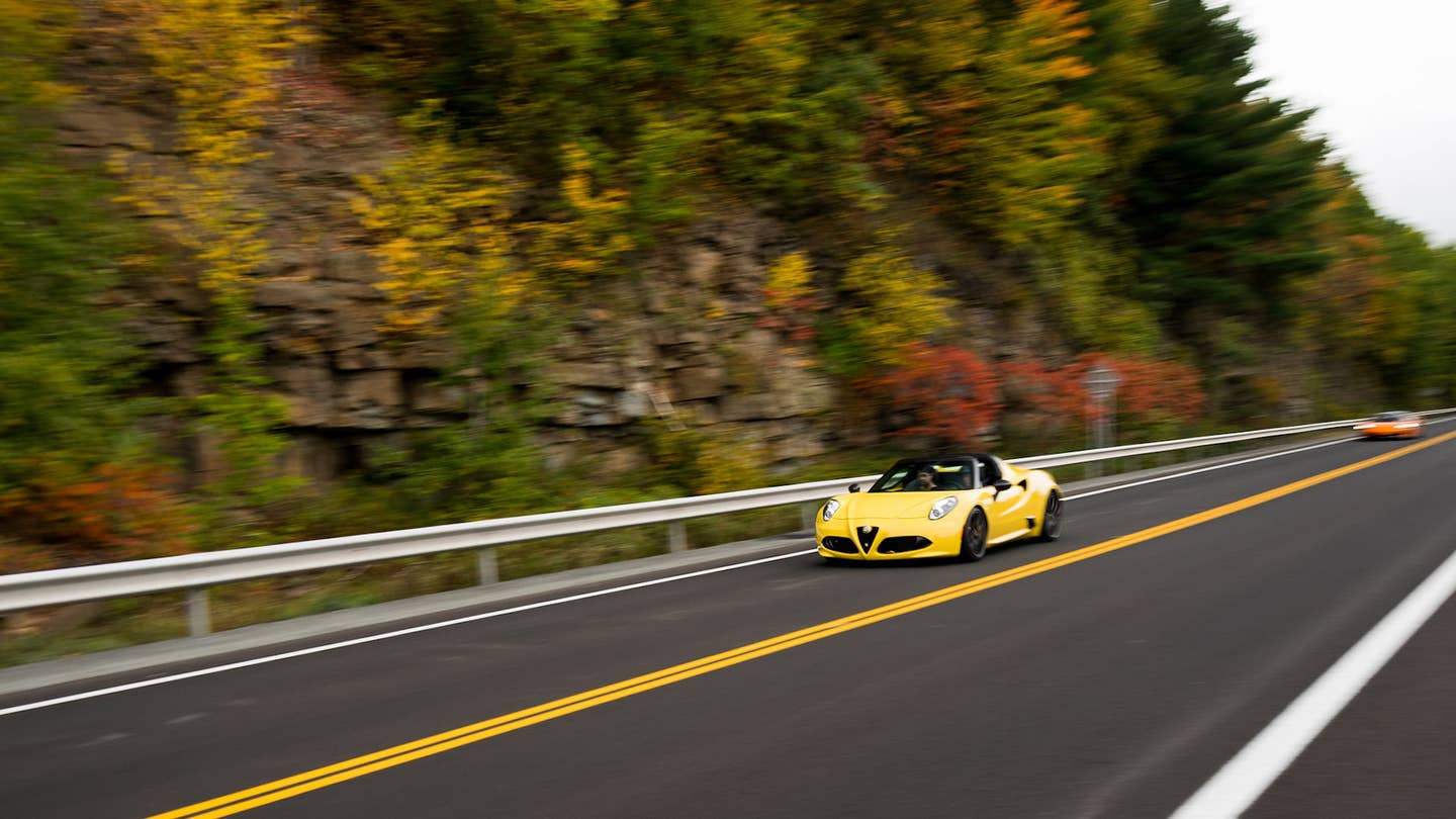 The Alfa Romeo 4C Is The Ultimate Driver’s Car for the Fall Season