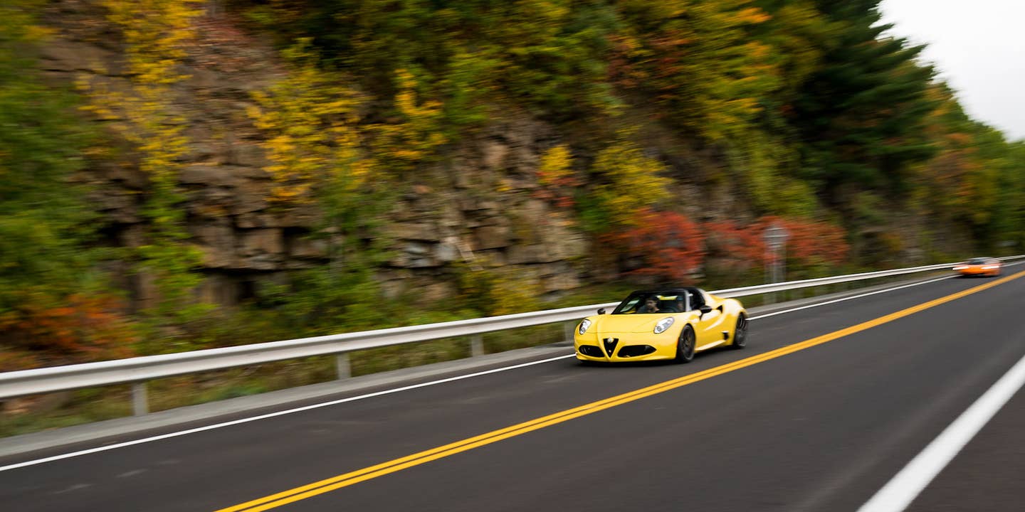 The Alfa Romeo 4C Is The Ultimate Driver’s Car for the Fall Season