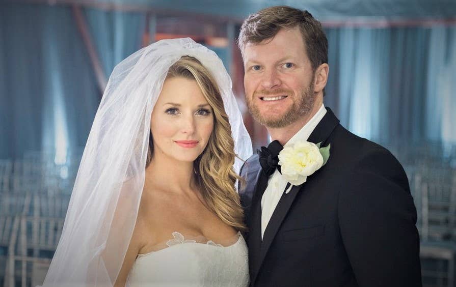 Dale Junior Finally Ties the Knot