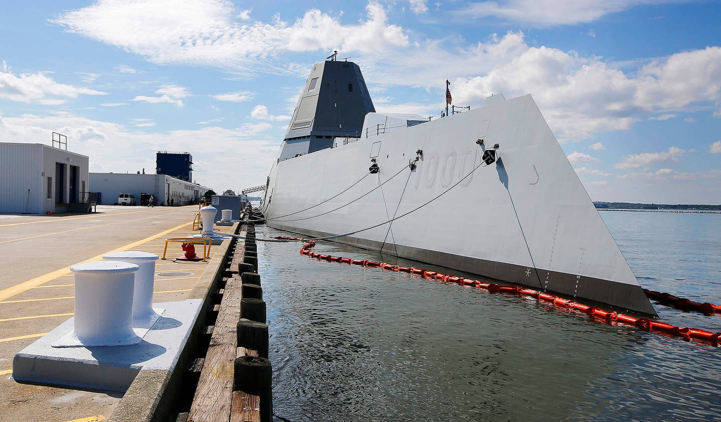 Check Out These Detailed Images Taken Aboard the Navy&#8217;s New Stealth Destroyer