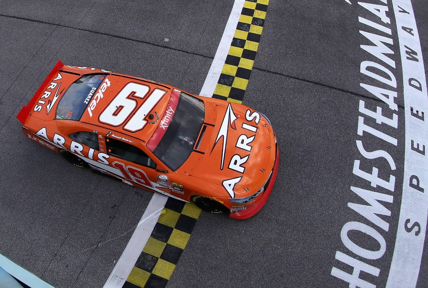 Daniel Suarez Wins the NASCAR Xfinity Championship and the Race