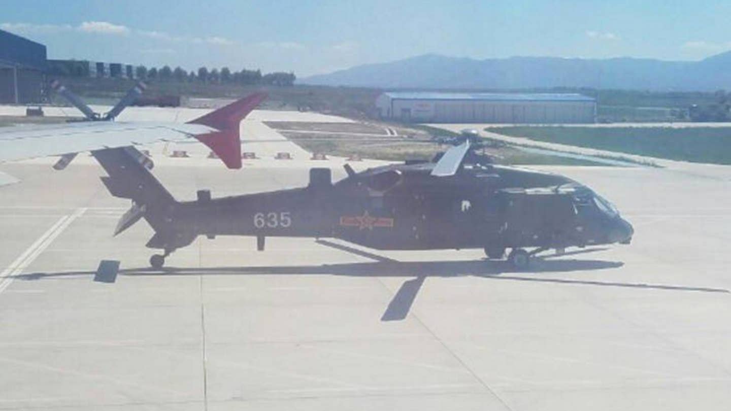 Here’s Our Best Look Yet at China’s Black Hawk Clone, the Z-20