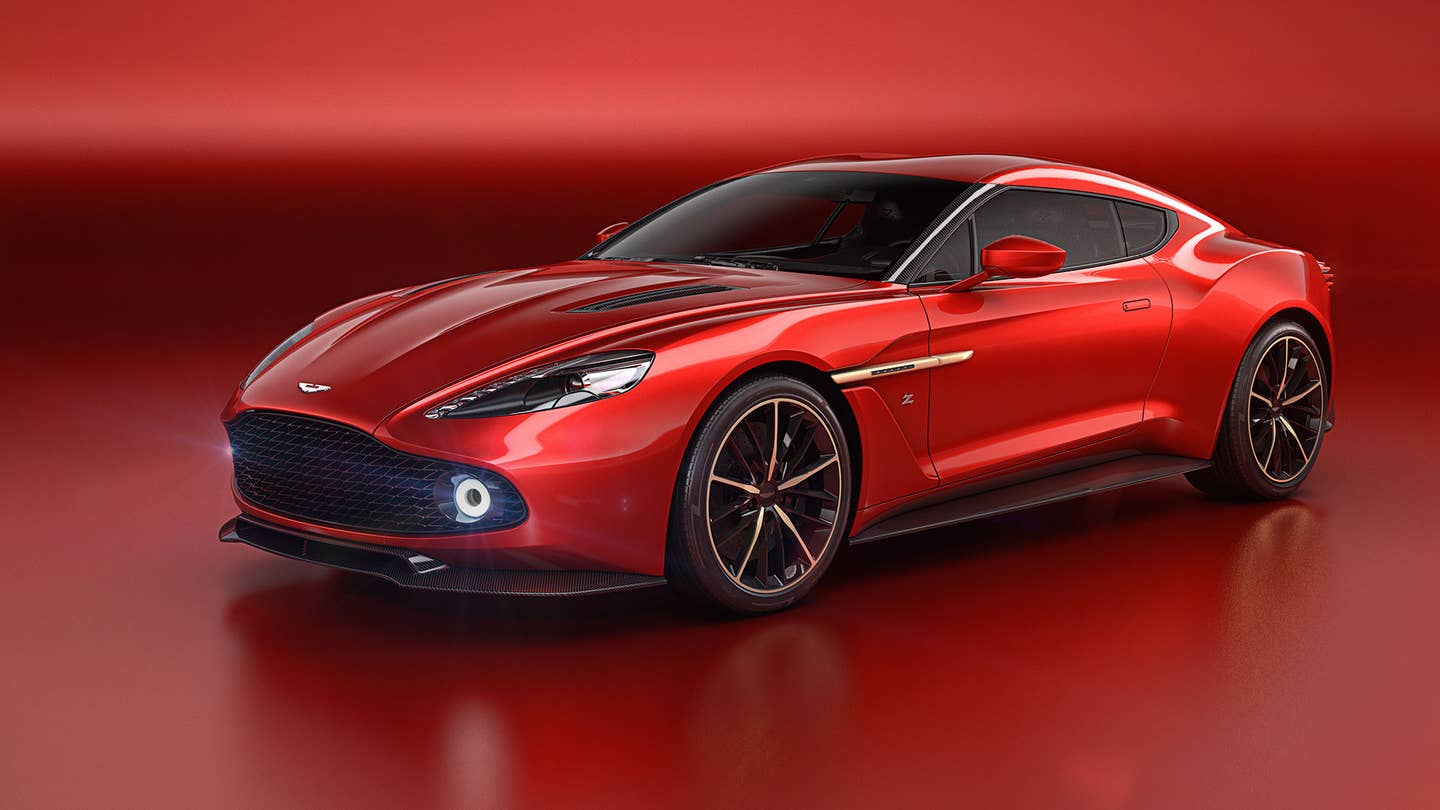 The Aston Martin Vanquish Gets Zagato-ized
