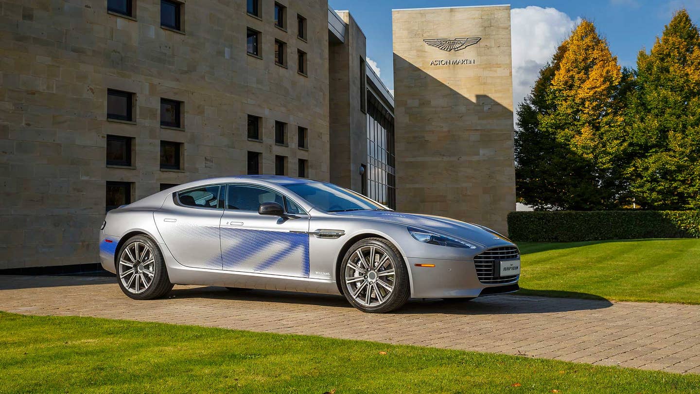 Shocker! Aston Martin Unveils 1,000-hp Electric Rapide E