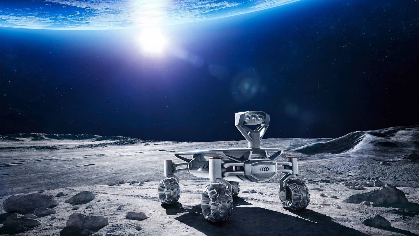 Audi’s Electric Lunar Rover Will Head to the Moon Next Year