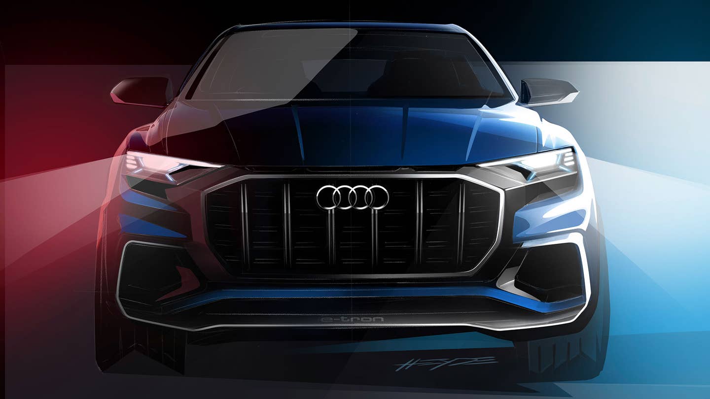 Behold the Detroit Auto Show-Bound Audi Q8 Concept